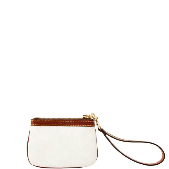 NWT-Dooney&Bourke Belvedere Pebble Wristlet, White - Picture 6 of 8